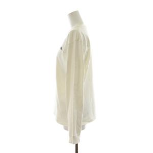 THE NORTH FACE ロングスリーブヌプシコットンティー Tシャツ ロンT 長袖 ロゴ刺繍 M 白 ホワイト NTW32345