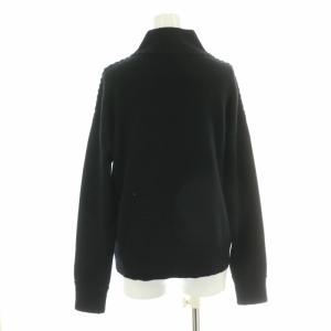 Theory 19AW CASHMERE WHIPSTCH TNECK カットソー ニット セーター カシミヤ ハイネック 長袖 黒 ブラック