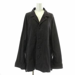 Plage R'IAM AIR ジャケット 黒リネン 36 テーラード 22SS R'IAM 22SS AIR ジャケット テーラード ダブル 麻 リネン混 36 S