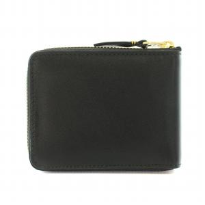 COMME des GARCONS クラシックウォレット Classic Wallet 財布 二つ折り 小銭入れ ラウンドジップ レザー 保存箱付き 黒 ブラック