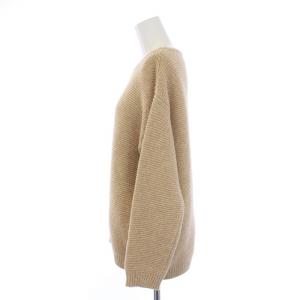 Max Mara ニット セーター 長袖 クルーネック ウール M ベージュ 136611730000