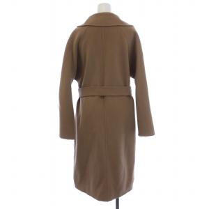 MAX MARA WEEKEND LINE 近年モデル クチートアマーノ ウール ダブルフェイス ロングコート 2WAY I40 ベージュ