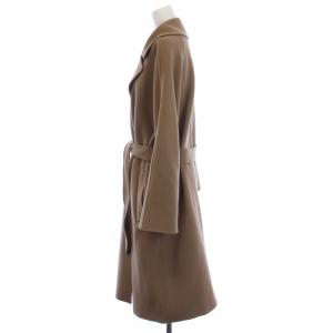 MAX MARA WEEKEND LINE 近年モデル クチートアマーノ ウール ダブルフェイス ロングコート 2WAY I40 ベージュ