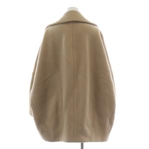 ELENDEEK オーバーカラーフォルムコート アウター ショート丈 ウール 2 M ベージュ /BB