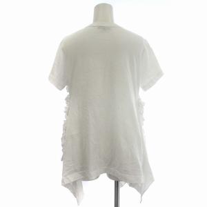 Tao AD2020 Tシャツ カットソー 半袖 フリル M 白 ホワイト