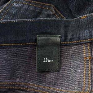 DIOR HOMME ウォッシュドスキニー デニムパンツ ジーンズ ボタンフライ 29 インディゴ 003D000TX038