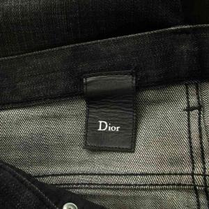 DIOR HOMME BLACK RIPPER JAKE デニムパンツ 30 黒