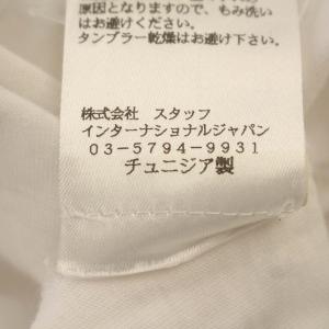 Martin Margiela エイズT Vネック Tシャツ 半袖 ロゴ M 白 ホワイト /G