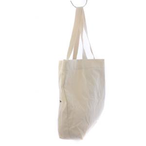 Yohji Yamamoto ノベルティ トートバッグ ハンドバッグ ロゴプリント キャンバス 白 ホワイト