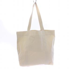 Yohji Yamamoto ノベルティ トートバッグ ハンドバッグ ロゴプリント キャンバス 白 ホワイト