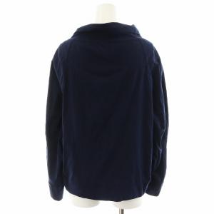 Y's ヨウジヤマモト シャツ ブラウス 長袖 コットン 2 M 紺 ネイビー