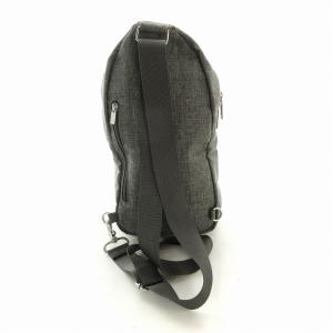 marimekko コルッテリ ボディバッグ ロゴ刺繍 グレー