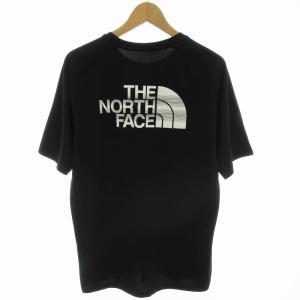 Tシャツ カットソー ショートスリーブ ES アンペアクルー 半袖 ロゴ XL 黒 ブラック NT12382