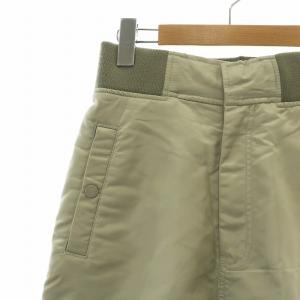 upper hights ARMY THE US-1 中綿スカート フレア ロング マキシ ジップフライ 0 XS グレー 150A33102GRG