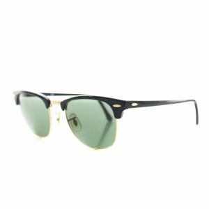 Ray-Ban CLUBMASTER クラブマスター サングラス 5121 ゴールド色 緑 グリーン 黒 ブラック W0365