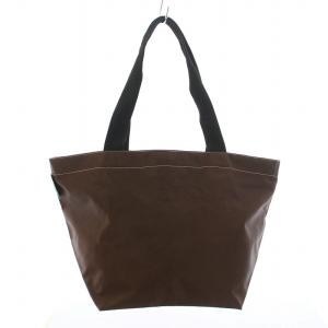 トートバッグ ワンショルダー ナイロン 茶 ブラウン ピンク