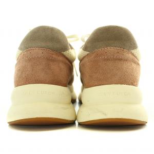 TORY BURCH KICK TRAINER キックトレーナー ローカットスニーカー シューズ 厚底 スエード 切替 ロゴ 7.5 24.5cm