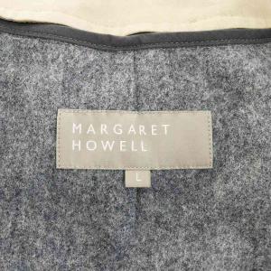 MARGARET HOWELL ステンカラーコート ロング丈 ライナー付き コットン アウター L ベージュ