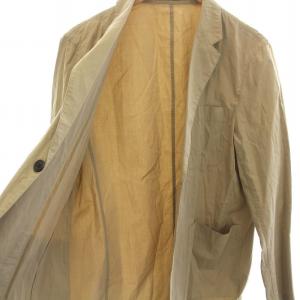 MARGARET HOWELL テーラードジャケット 2B センターベント アウター L ベージュ /YM
