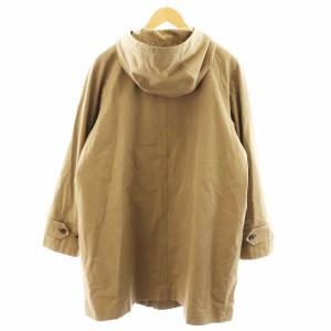 MARGARET HOWELL コート ロング丈 フード コットン アウター L ベージュ