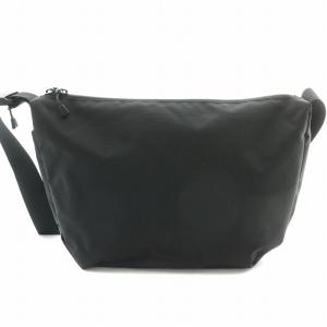 mont-bell ベルニナショルダーバッグ ナイロン ロゴ 刺繍 黒 ブラック 1123895