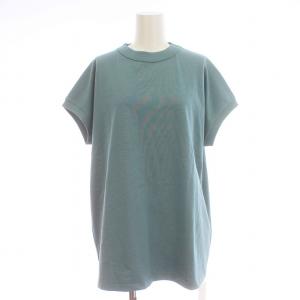 ATON 23SS SUPIMA AIR12/- OVERSIZED TANK TOP カットソー フレンチスリーブ