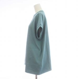 ATON 23SS SUPIMA AIR12/- OVERSIZED TANK TOP カットソー フレンチスリーブ