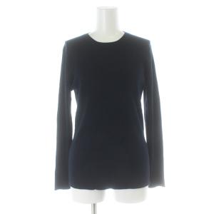 23SS STEADY COTTON CREW NECK PO カットソー ニット 長袖 M 紺 ネイビー 3101728