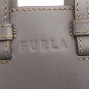 FURLA 新ロゴ ミニショルダーバッグ ポーチ ポシェット グレー