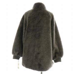 Diagram GRACE CONTINENTAL 24AW ウールボアブルゾン ジャケット 36 グレー 0324401067