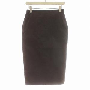 SOFIE BACK SATIN TIGHT LONG SKIRT スカート タイト ヒザ下 00 XS