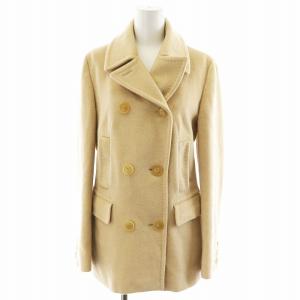白タグ ピーコート Pコート キャメル アウター 40 M ベージュ /AN19