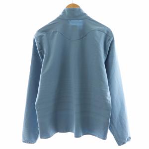 HOKA ONE ONE セットアップ 上下 ジャケット ジョガーパンツ ロゴ M 水色 ライトブルー