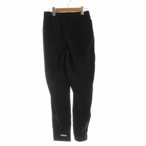 HOKA ONE ONE イージーパンツ ナイロン ロゴプリント S 黒 ブラック