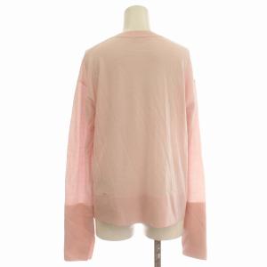 Deuxieme Classe 23SS Slit Sleeve Knit Pullover ニット 薄手 ウール 長袖 F ピンク