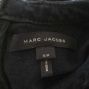 MARC JACOBS ワンピース 半袖 ミッキーマウス ひざ丈 S 黒 ブラック /G