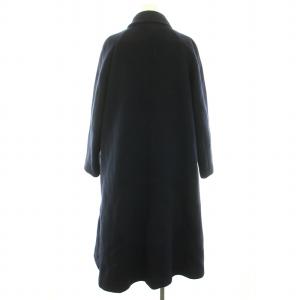 Steven Alan ビーバーテントコート BEAVER TENT COAT ステンカラーコート アウター ロング ウール M 紺 ネイビー