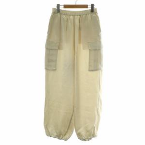 24SS フィブリルキュプラバイアススカート ロング 38 M 茶