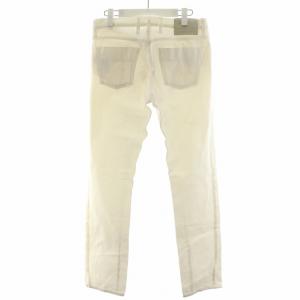 GUCCI チノパンツ チノパン ボタンフライ 46 S 白 ホワイト