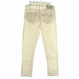 GUCCI チノパンツ チノパン ボタンフライ 46 S 白 ホワイト