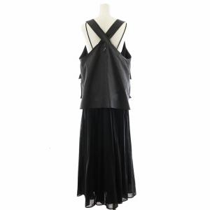 Ameri VINTAGE 24SS WORK VEST SET DRESS M グレー