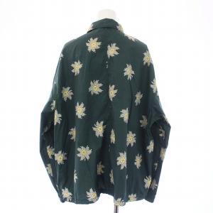 Spick&Span 24SS LIBERTY ルーズブルゾン ジャケット アウター 花柄 緑 グリーン /KH