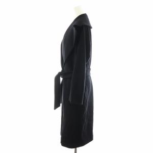 Max Mara Intrend 近年モデル チェスターコート 40 ブラック