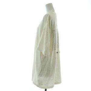 Deuxieme Classe 22SS メッセージ message Tシャツ 1st カットソー 半袖 クルーネック プリント ダメージ加工