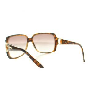 GUCCI サングラス アイウェア 眼鏡 メガネ スクエア ロゴ プラスチック 6014 115 茶 ブラウン