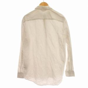 ARTS&SCIENCE リネン混 コットン シャツ 長袖 5 L ライトグレー