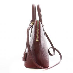 Max Mara ショルダーバッグ ハンドバッグ 2WAY レザー チャーム ボルドー