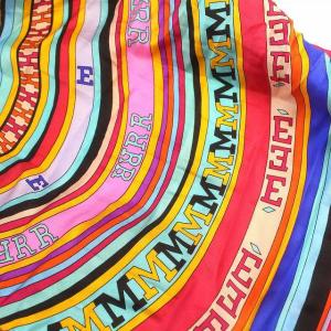 HERMES スカーフ カレ90 FRANCE PARIS 24 FGB シルク マルチカラー