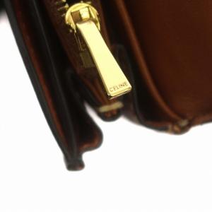 CELINE 長財布 トリオンフ 二つ折り 茶 ブラウン