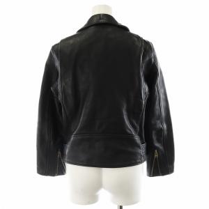 beautiful people vintage leather riders jacket L ブラック